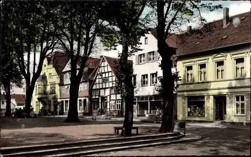 Ak Melle in Niedersachsen, Rathausplatz