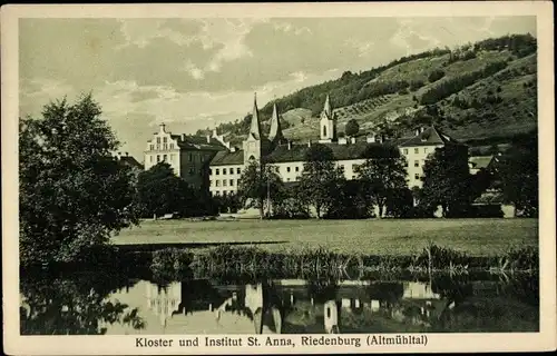 Ak Riedenburg in Niederbayern, Altmühltal, Kloster u. Institut St. Anna