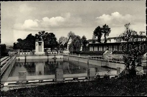 Ak Herzogenaurach in Mittelfranken, Schwimmbad