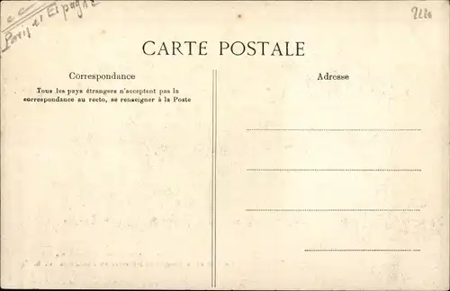 Ak Paris V. Arrondissement Panthéon, Visite de S. M. Alphonse XIII., Le Roi et le President