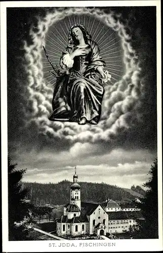 Ak Fischingen Kanton Thurgau Schweiz, Kloster Fischingen, St. Idda