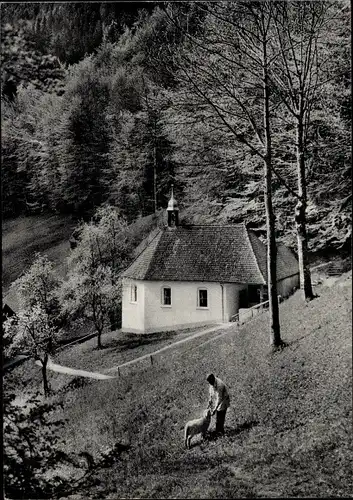 Ak Flüeli Ranft Sachseln Kanton Oberwalden, Kapelle d. hl. Bruder Klaus