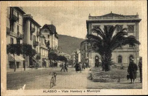 Ak Alassio Liguria, Viale Hambury e Municipio