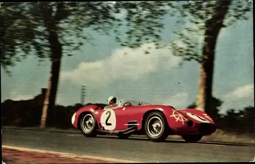 Ak Le Mans Sarthe, Circuit des 24 Heures, Rennwagen, La Maserati 1957