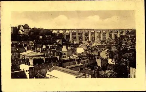 Ak Morlaix Finistère, Le Viaduc