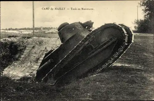 Ak Mailly le Camp Aube, Tank en Manoeuvre