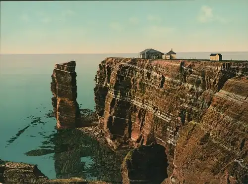 Foto Helgoland in Schleswig Holstein, Steilküste