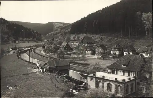 Foto Ak Neuenbürg an der Enz Schwarzwald, Blick auf den Ort