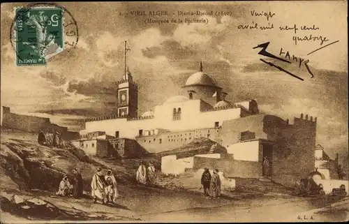 Ak Algier Alger Algerien, Mosquee de la Pecherie