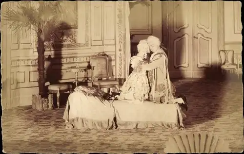 Foto Ak Theaterszene, Schauspieler