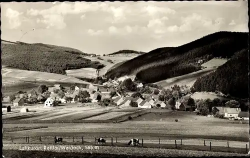 Ak Rattlar Willingen Upland in Hessen, Panorama