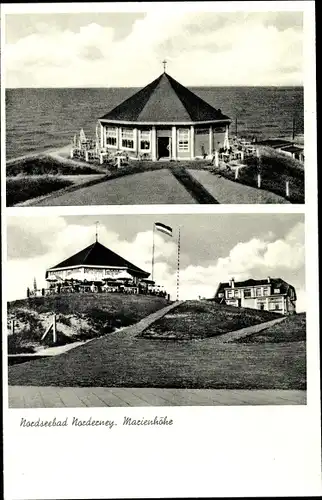 Ak Nordseebad Norderney Ostfriesland, Marienhöhe