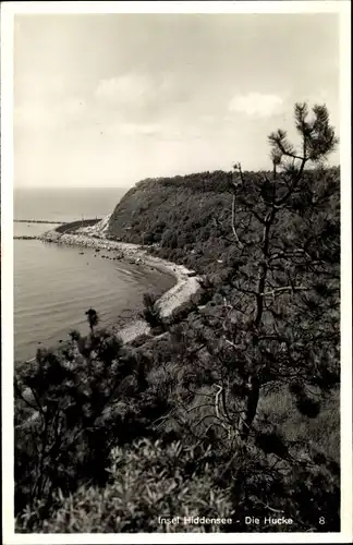 Ak Insel Hiddensee in der Ostsee, Die Hucke