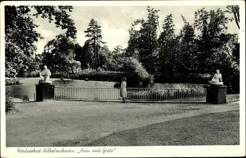 Ak Wilhelmshaven in Niedersachsen, Hein und Grete