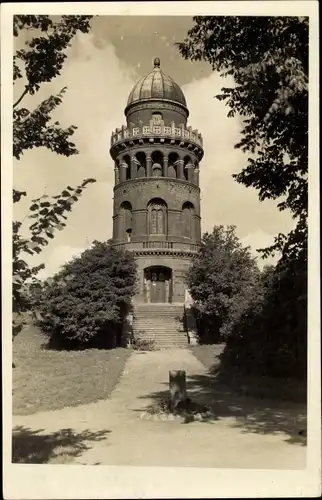 Foto Ak Bergen auf der Insel Rügen, Arndt Turm a. d. Rugard