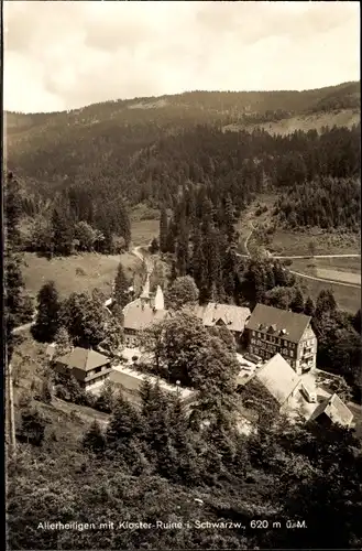 Ak Oppenau im Schwarzwald, Klosterruine Allerheiligen