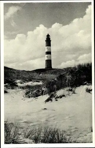 Ak Insel Amrum in Nordfriesland, Leuchtturm