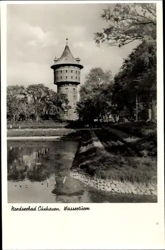Ak Nordseebad Cuxhaven, Wasserturm