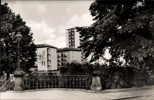 Ak Pforzheim im Schwarzwald, Hochhaus an der Calwerstraße