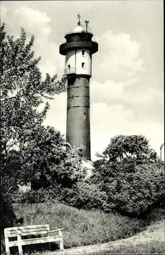 Ak Nordseebad Wangerooge in Ostfriesland, Leuchtturm