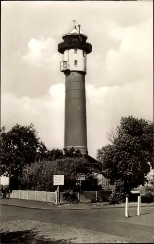 Ak Nordseebad Wangerooge in Ostfriesland, Leuchtturm