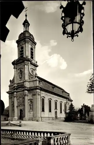 Ak Wiesentheid in Unterfranken, Kath. Pfarrkirche St. Mauritius