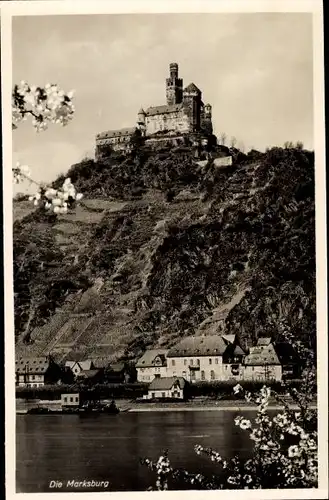 Ak Braubach am Rhein, Marksburg