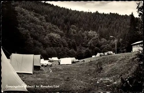 Ak Monschau Montjoie in der Eifel, Campingplatz Perlenau