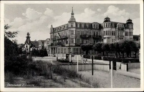 Ak Ostseebad Zinnowitz auf Usedom, Kurhaus