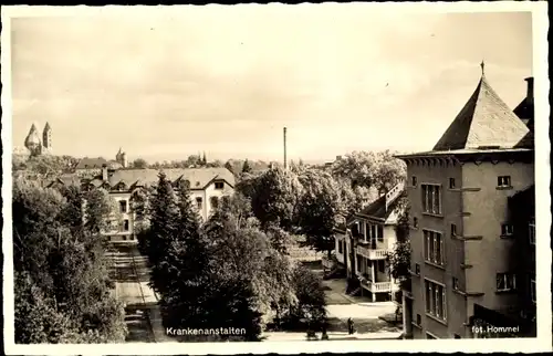 Ak Speyer am Rhein, Ev. Diakonissenanstalt, Krankenanstalten