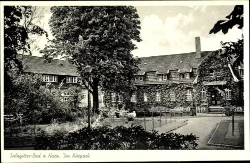 Ak Bad Salzgitter in Niedersachsen, Im Kurpark