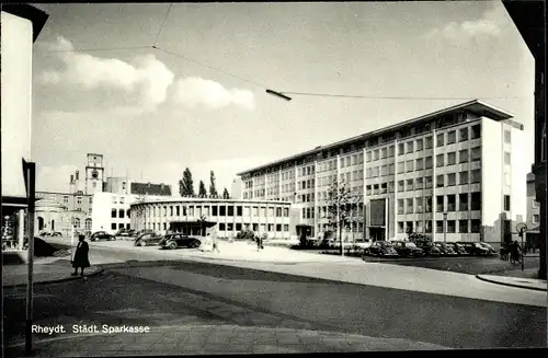 Ak Rheydt Mönchengladbach am Niederrhein, Städt. Sparkasse