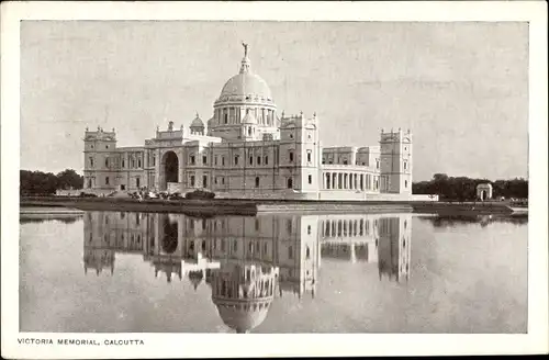 Ak Calcutta Kolkata Kalkutta Indien, Victoria Memorial