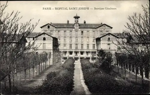 Ak Paris, Hopital Saint Joseph, Services Generaux