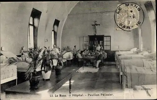 Ak Le Mans Sarthe, Hopital, Pavillon Pelissier