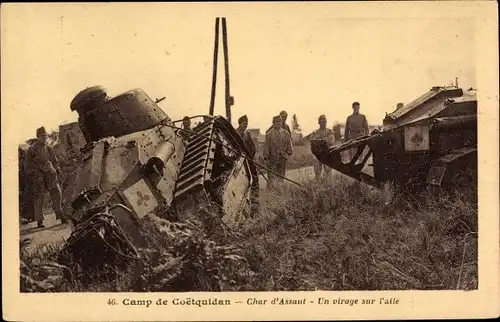 Ak Camp de Coëtquidan Morbihan, Char d'Assaut