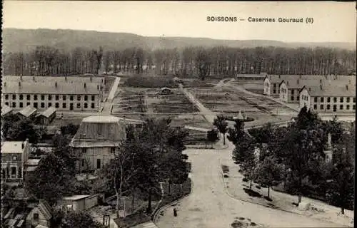 Ak Soissons Aisne, Casernes Gouraud