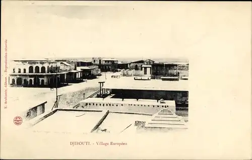 Ak Djibouti Dschibuti, Village Europeen