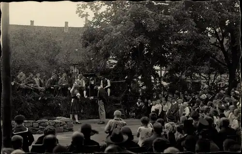 Foto Ak Theaterszene, Zuschauer