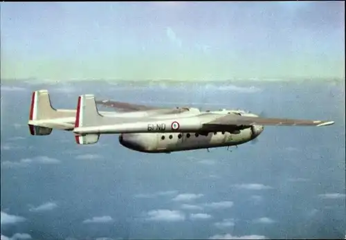 Ak Nord Aviation Noratlas, Cargo Militaire, Französisches Militär Transportflugzeug