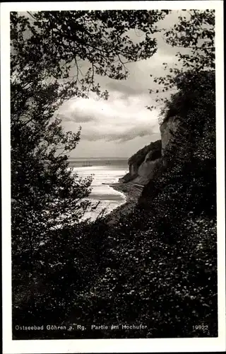 Ak Ostseebad Göhren auf Rügen, Partie am Hochufer