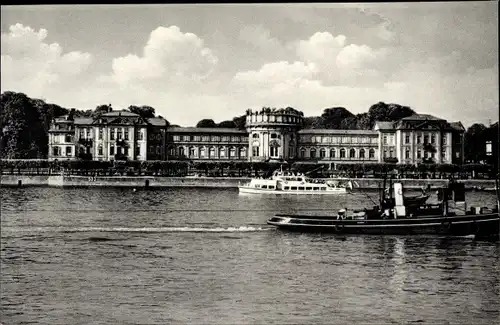 Ak Biebrich am Rhein Wiesbaden, Schloss