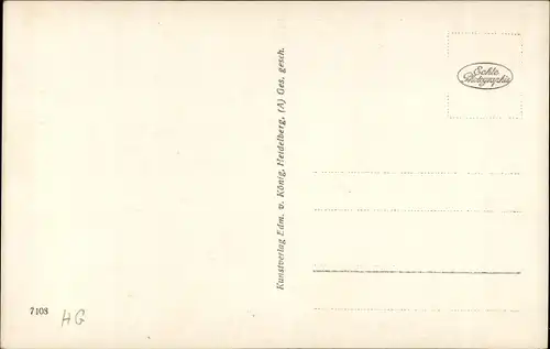 Ak Rüdesheim am Rhein, Teilansicht