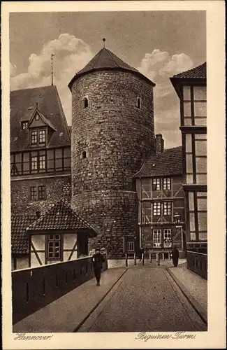 Ak Hannover in Niedersachsen, Beguinen Turm