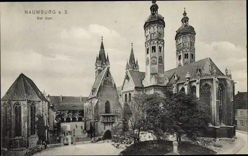Ak Naumburg an der Saale, Dom