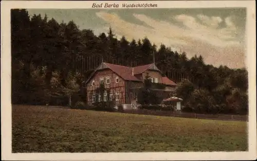 Ak Bad Berka in Thüringen, Waldschlößchen