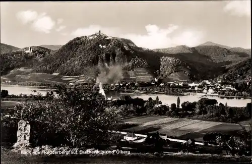 Ak Rolandswerth am Rhein Remagen, Rodderberg, Drachenfels, Ölberg