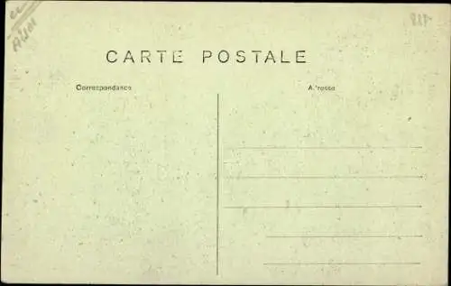 Ak Soissons Aisne, Rue St-Martin, Ruines, Kriegszerstörung I. WK