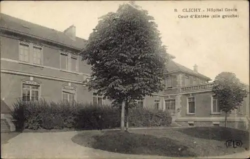 Ak Clichy Hauts de Seine, Hopital Gouin