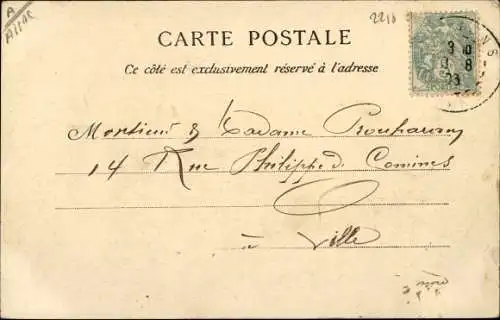 Ak Soissons Aisne, Le Nouveau Pont